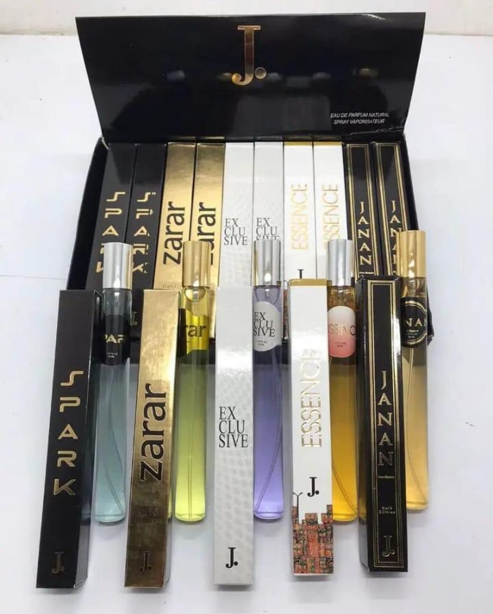 Long Lasting Unisex Perfume Pack of 5