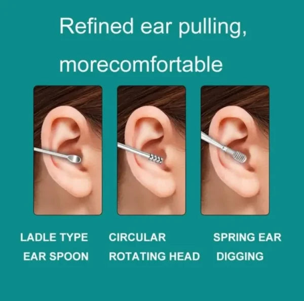 Ear Wax Cleaner Tool Kit – Set Of 6 Pieces Buy 1 Get 1 Free